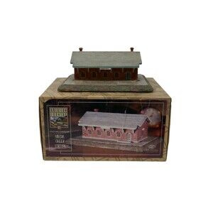 Ertl 1998 American Country Cold Cast Porcelain Smiths Creek Station Railroad 342